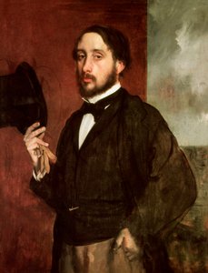 Otoportre, c.1862 (tuval üzerine yağlı boya) by Edgar Degas