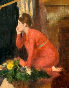 Semiramis Binası Babylon bitmemiş, detay, 1860-1862 by Edgar Degas
