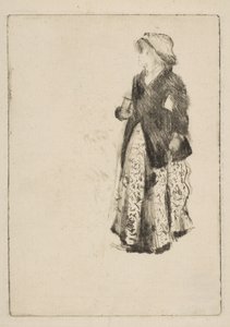 Aktris Ellen Andrée, 1879. by Edgar Degas