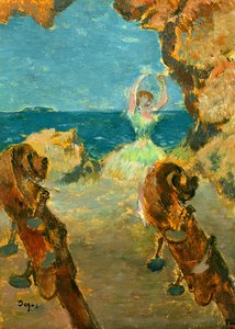 bale dansçısı by Edgar Degas