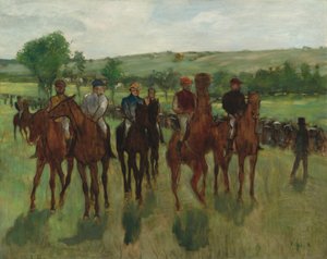 biniciler by Edgar Degas