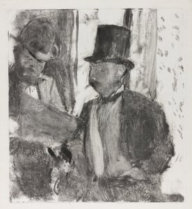 İki Uzman, 1880 dolayları by Edgar Degas