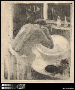 Lavabo, c.1880-85 by Edgar Degas