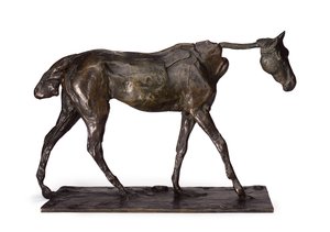 Safkan At, Yürüyüş; Safkan at yürüyüşü by Edgar Degas