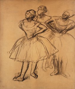 Üç Dansçı; üç Dansçı, by Edgar Degas