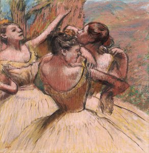 Üç Dansçı, c.1899 by Edgar Degas