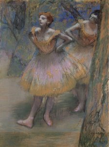 İki Dansçı, c.1893-?98 by Edgar Degas