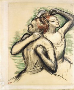 İki Dansçı, c.1897 by Edgar Degas