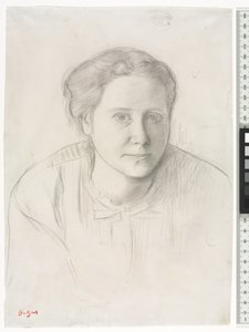 Victoria Dubourg, 1866 dolayları by Edgar Degas