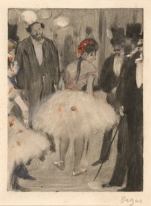 Marquis Cavalcanti Bakarken Virginie Hayran Oluyor by Edgar Degas
