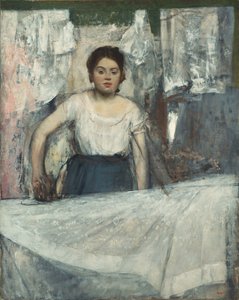 kadın ütü by Edgar Degas