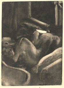 Kadın Okuma (Liseuse) by Edgar Degas