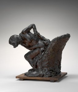 Oturan, Sol Kalçasını Silen Kadın, 1890