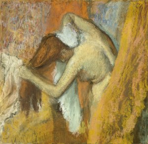 Kadının Tuvaleti by Edgar Degas