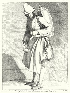 Soğuk mu Sıcak, Kim İçecek İster (gravür) by Edmé (after) Bouchardon