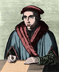 Juan Luis Vives, İspanyol hümanist ve filozof (1492-1540) portresi.