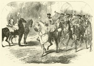 At Muhafızları Bandosu (gravür)