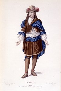 La veuve ou le Tratre