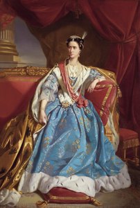 Elisa Rachel, 1855 by Edmond Aime Florentin Geffroy