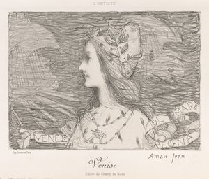 Venedik by Edmond François Aman Jean