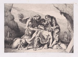 Pieta, 1852., 1852. by Edmond Hédouin