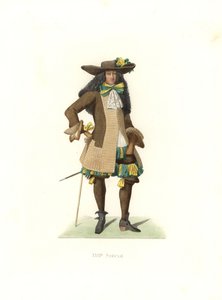 Tören kıyafeti giyen beyefendi by Edmond Lechevallier Chevignard