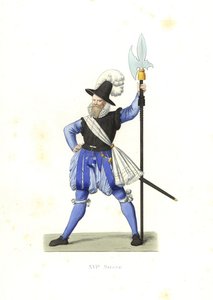 Heinrich Schmid, İsviçre teber by Edmond Lechevallier Chevignard
