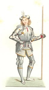 italyan silahlı adam by Edmond Lechevallier Chevignard