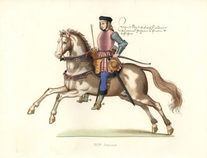 İskoçya Kralı IV. James (1473-1513) by Edmond Lechevallier Chevignard