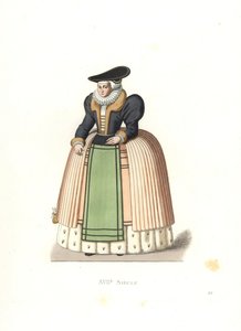 Alsace Kadını by Edmond Lechevallier Chevignard
