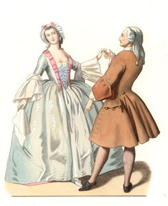 Dans ustası ve genç bir Venedikli, Pietro Longhi