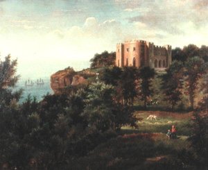 Pennsylvania Kalesi, Portland Adası, Dorset by Edmund Birckhead Bensell