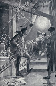 Goethes Faust için İllüstrasyon by Edmund Bruning