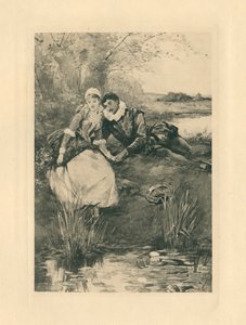 Aşk ve Güzellik Onuruna Elizabeth Dönemi Şarkıları için (taş baskı) by Edmund Henry Garrett