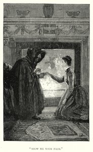 Charlotte Bronte tarafından Jane Eyre için illüstrasyon (gravür)