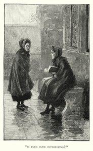 Charlotte Bronte tarafından Jane Eyre için illüstrasyon (gravür) by Edmund Henry Garrett