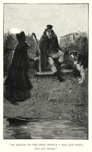 Charlotte Bronte tarafından Jane Eyre için illüstrasyon (gravür)