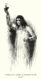 Charlotte Bronte (lito) tarafından Jane Eyre için illüstrasyon by Edmund Henry Garrett