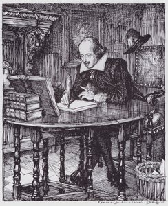 Shakespeare çalışmasında (lito)