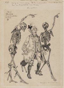 Old Bones dışarı çıkmalı…, 1900 by Edmund Joseph Sullivan