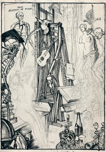 Karikatürist - Aşama IV, c1920 by Edmund Joseph Sullivan
