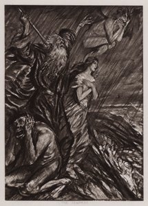 Fırtına (lito) by Edmund Joseph Sullivan