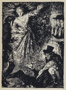 Tennysons Maud için İllüstrasyon by Edmund Joseph after Sullivan