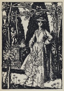 Tennysons Maud için İllüstrasyon by Edmund Joseph after Sullivan