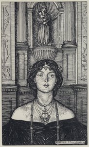 Tennyson, A Dream of Fair Women ve Diğer Şiirler için İllüstrasyon