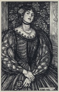 Tennyson, A Dream of Fair Women ve Diğer Şiirler için İllüstrasyon