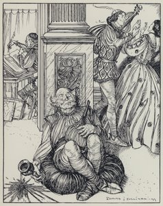 Tennyson, A Dream of Fair Women ve Diğer Şiirler için İllüstrasyon by Edmund Joseph after Sullivan