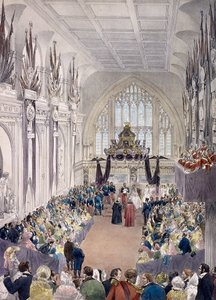 Napolyon III ve İmparatoriçe Eugenie, Guildhall