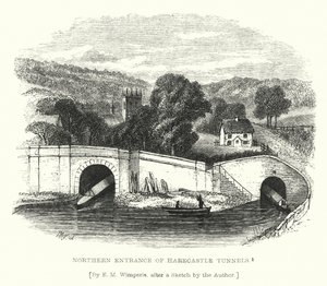 Harecastle Tünellerinin Kuzey Girişi (gravür)