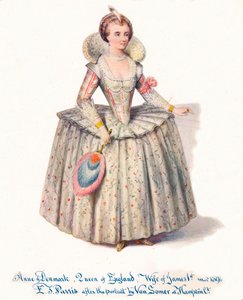 Danimarkalı Anne, İngiltere Kraliçesi, James